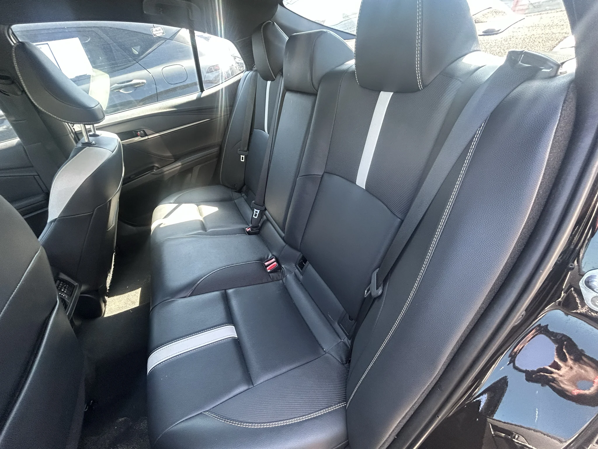 Used 2025 Midnight Black Metallic Toyota SE image 7