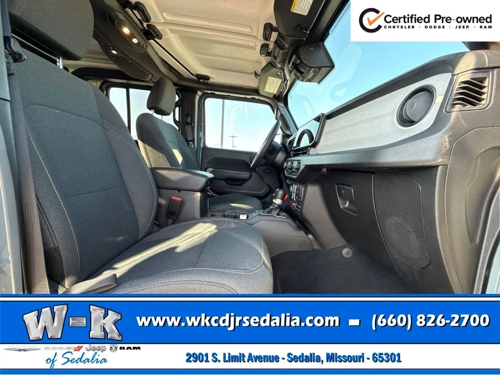 Certified Used 2025 Gray Jeep Willys image 27