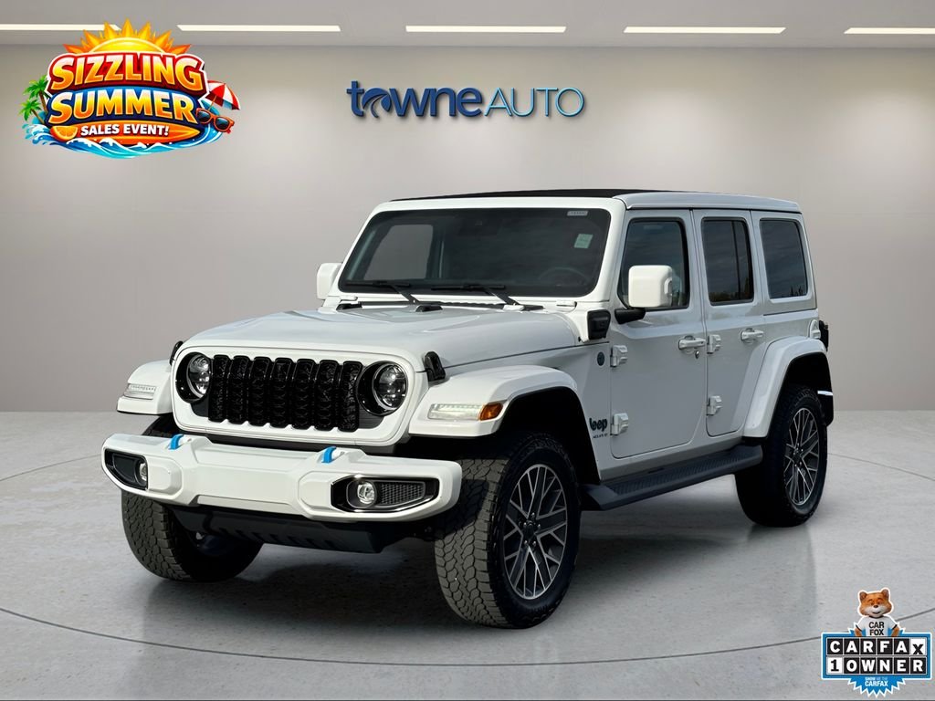 Used 2024 White Jeep High Altitude 4xe image 1