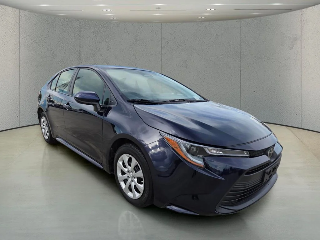 Used 2023 Blue Toyota LE image 7