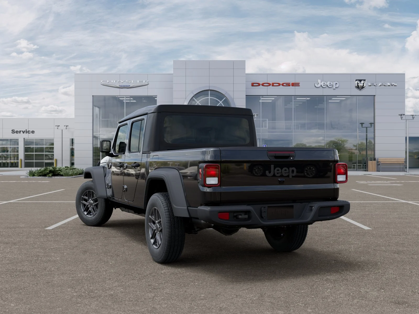 New 2026 Black Clear-Coat Exterior Paint Jeep Sport S image 29