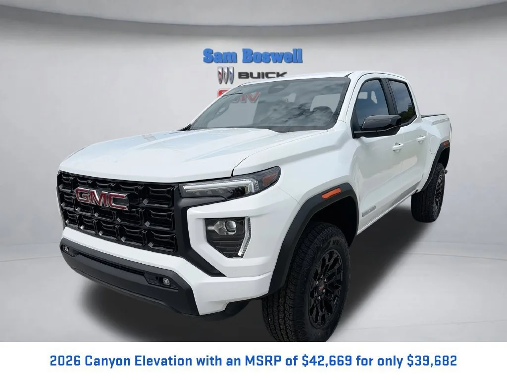 2026 GMC Canyon Elevation