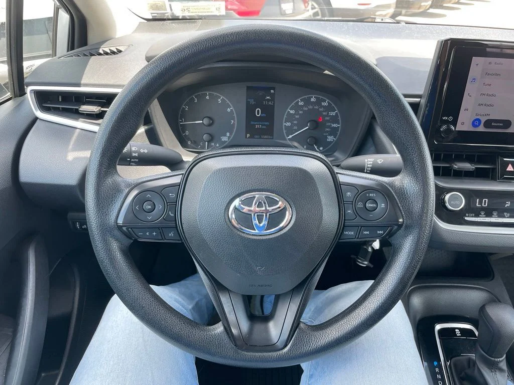 Used 2024 Classic Silver Metallic Toyota LE image 17