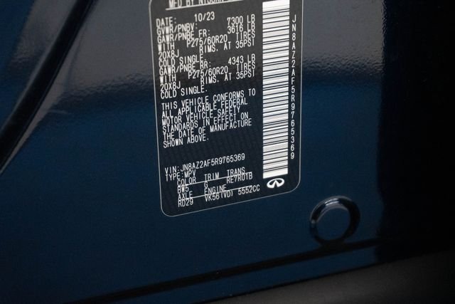 Used 2024 Blue INFINITI LUXE image 37