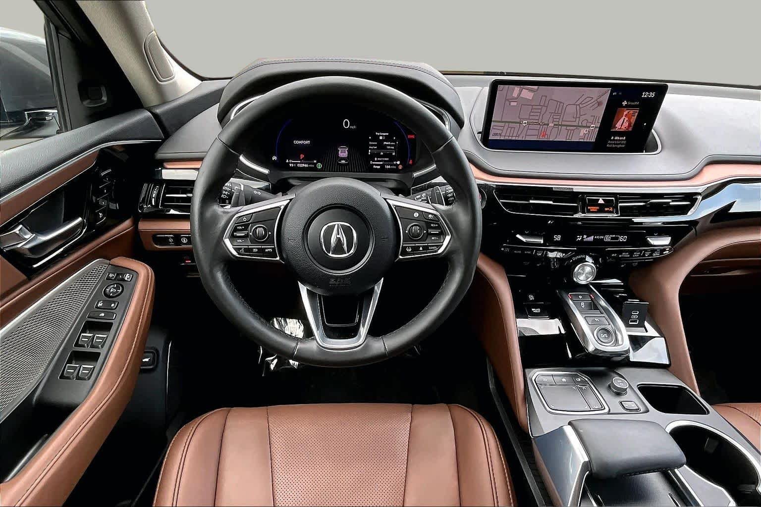 Used 2024 Liquid Carbon Metallic Acura w/Technology Package image 6