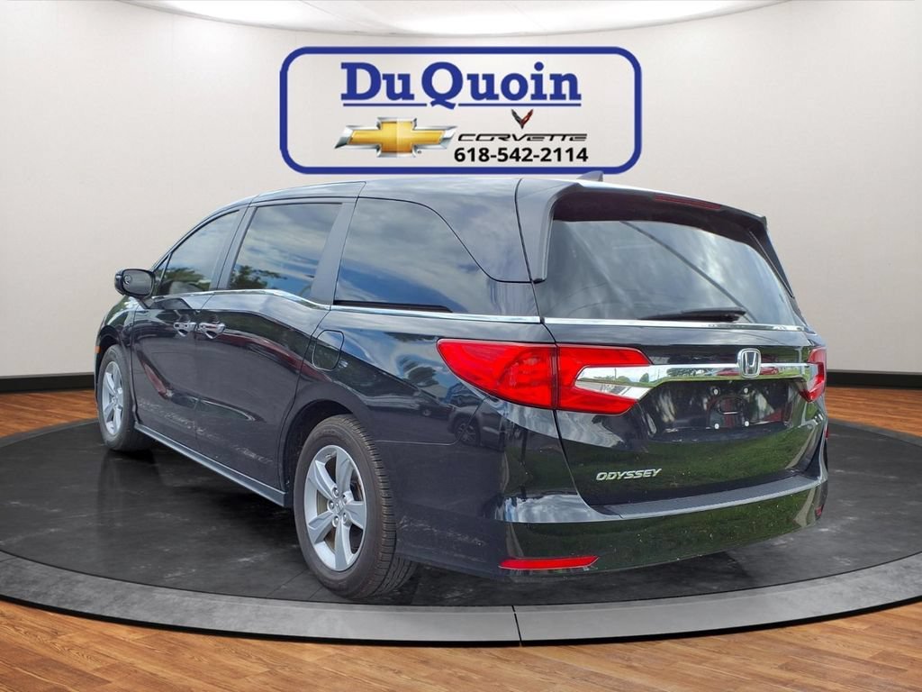 Used 2019 Honda Odyssey EX-L with VIN 5FNRL6H7XKB128124 for sale in Du Quoin, IL