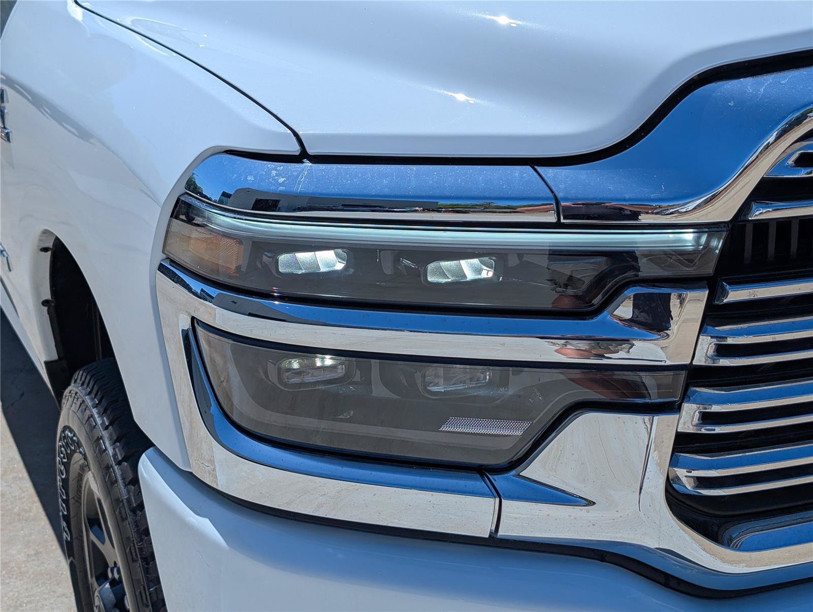 Used 2026 Bright White Clearcoat Ram Laramie image 4