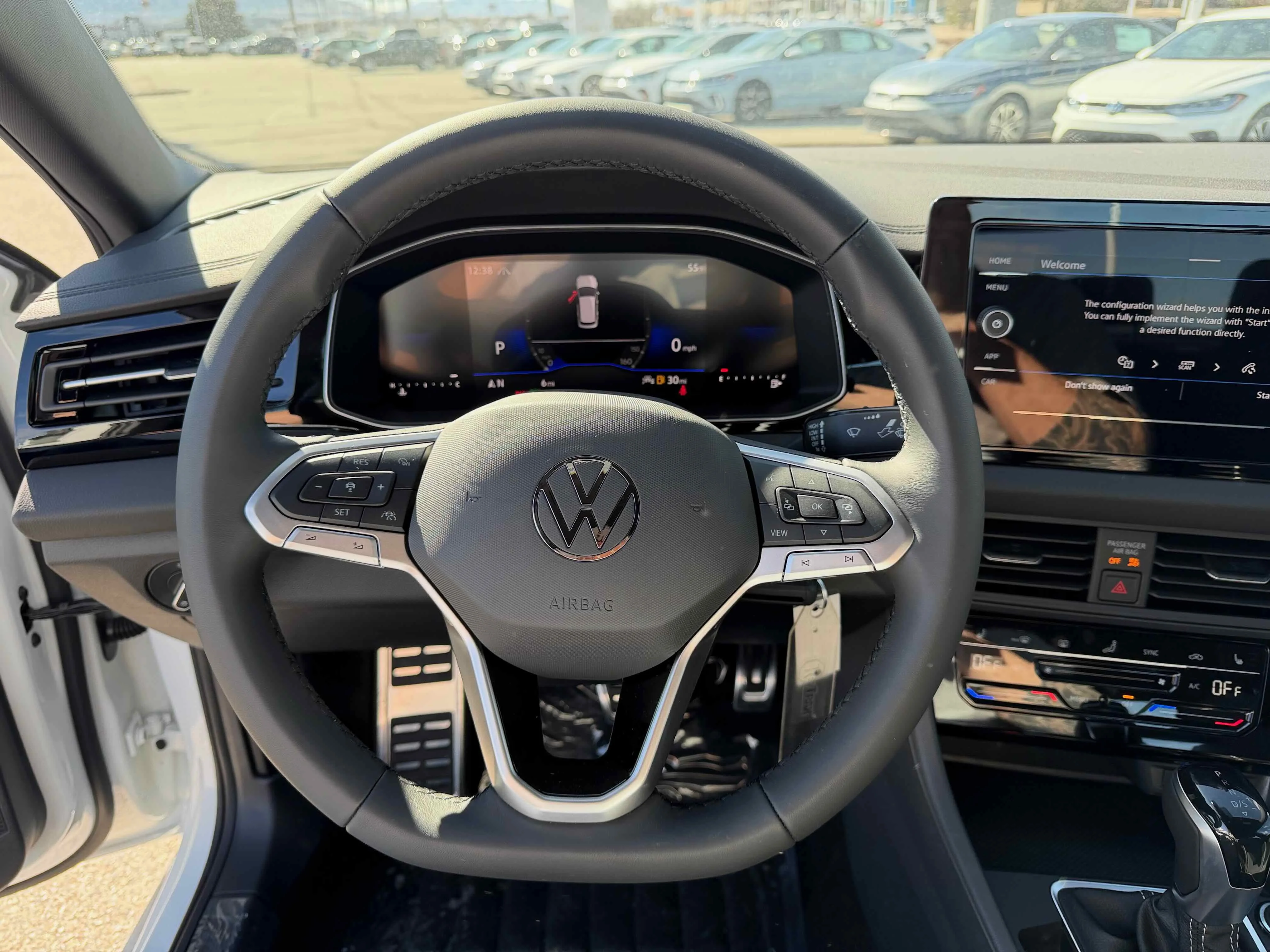 New 2026 Pure White Volkswagen Sport image 16