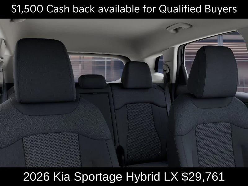 New 2026 Fusion Black Kia LX image 27