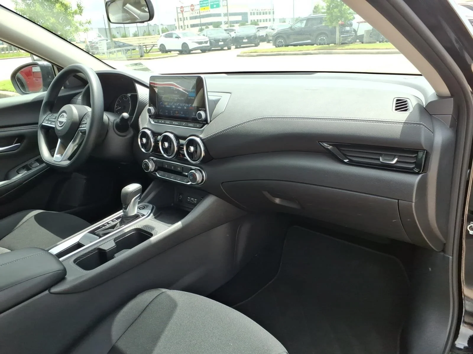 2025 Nissan Sentra SV Black at Robbins Nissan
