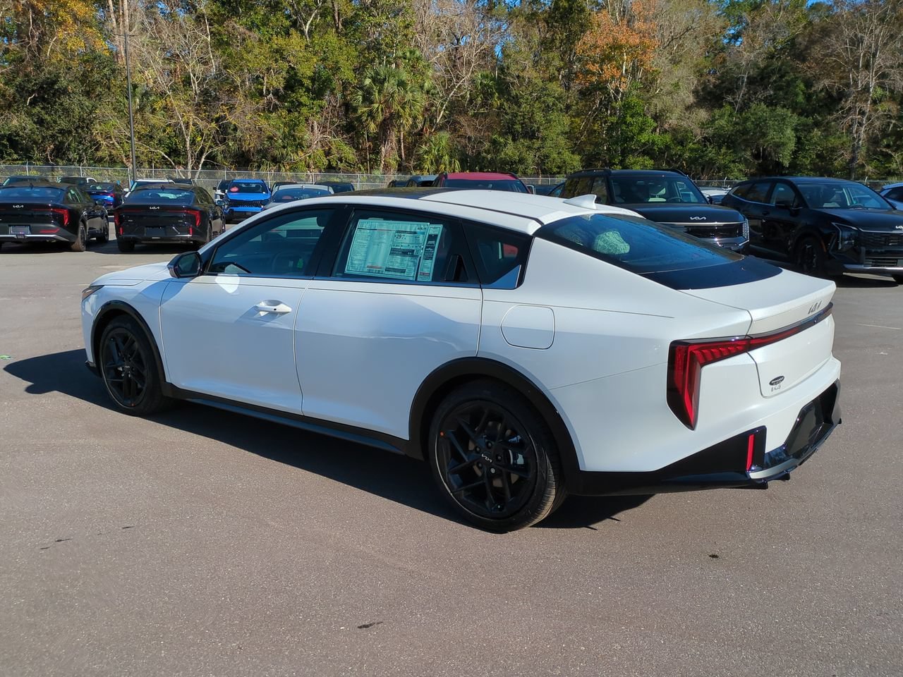 New 2025 Snow White Pearl Kia GT-Line Turbo image 6