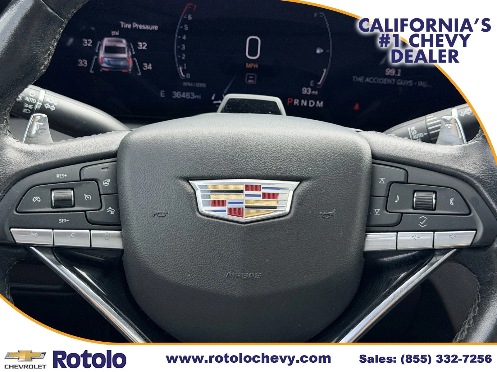 Used 2025 Summit White Cadillac Premium Luxury image 26