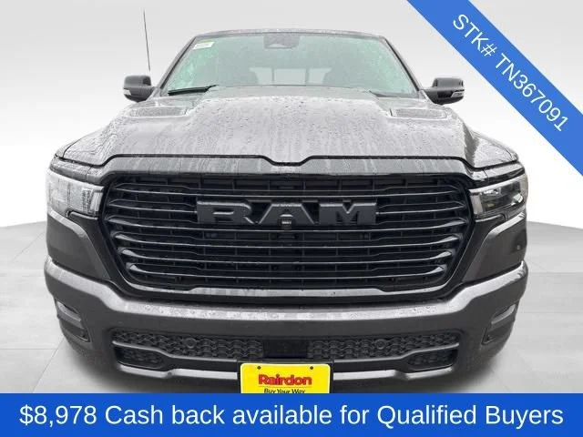 New 2026 Granite Crystal Metallic Clear-Coat Exterior Paint RAM Laramie image 2