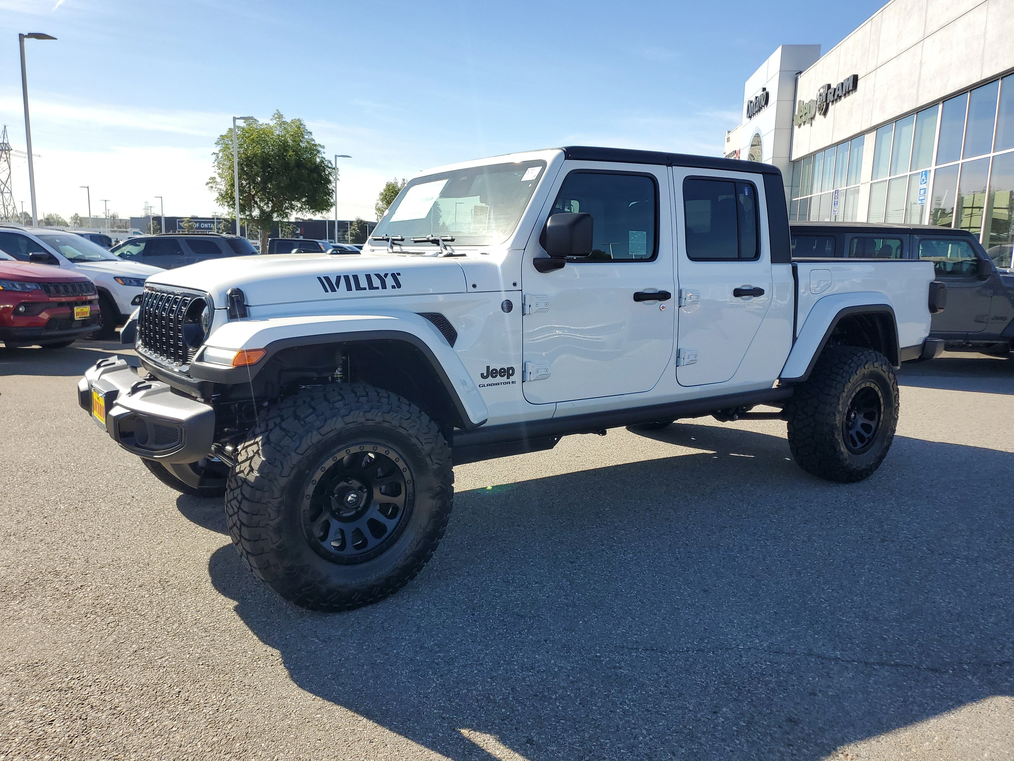 New 2026 Bright White Clear-Coat Exterior Paint Jeep Willys image 8