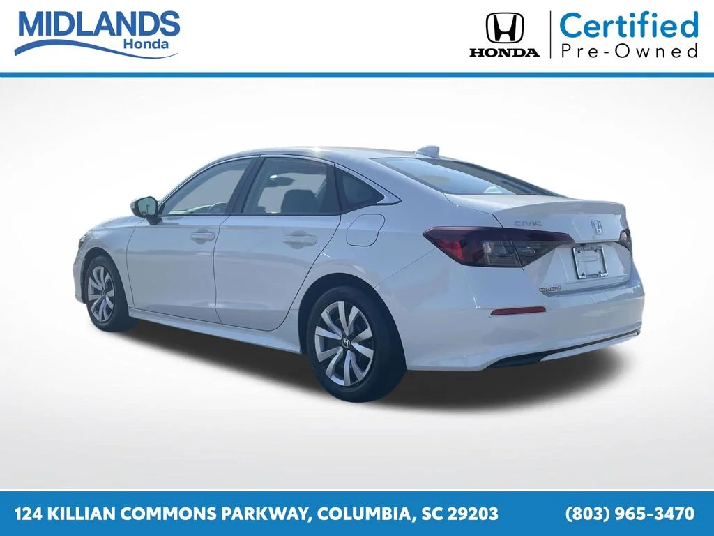 Certified Used 2026 Platinum White Pearl Honda LX image 4