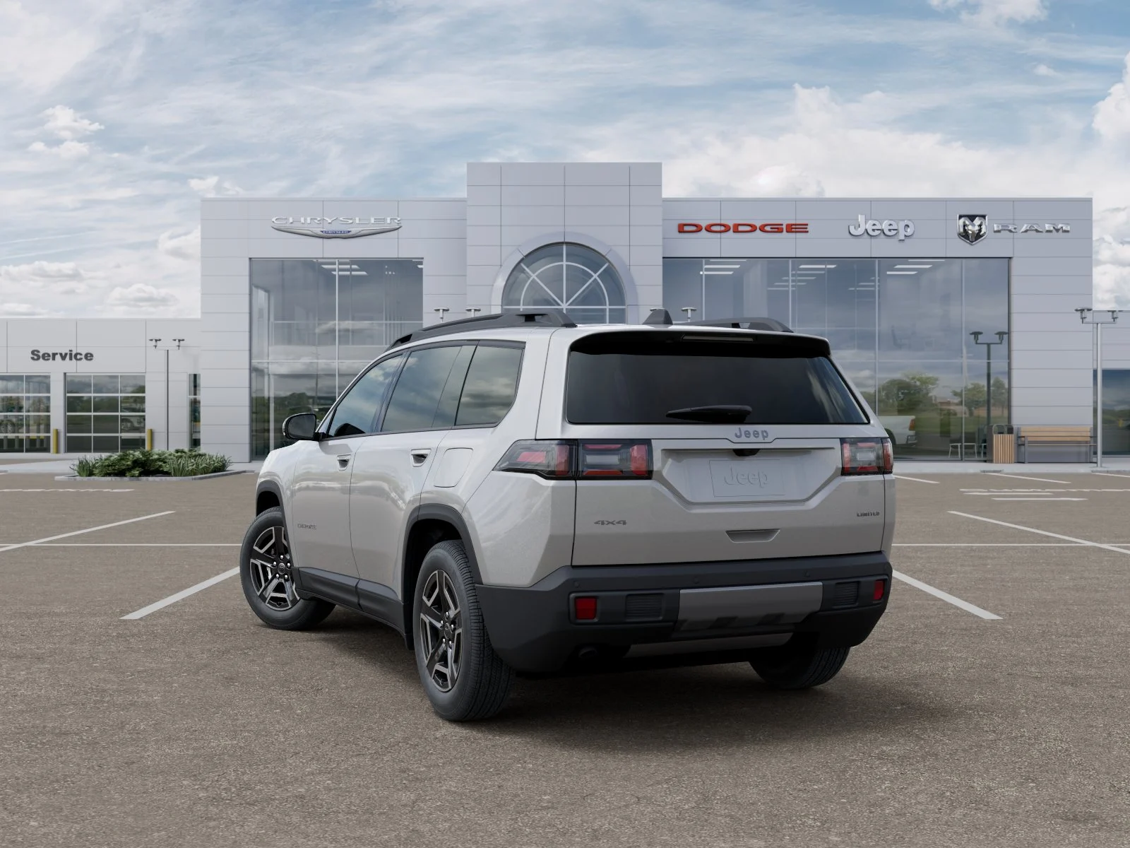 New 2026 Silver Zynith Clear-Coat Exterior Paint Jeep Limited image 26