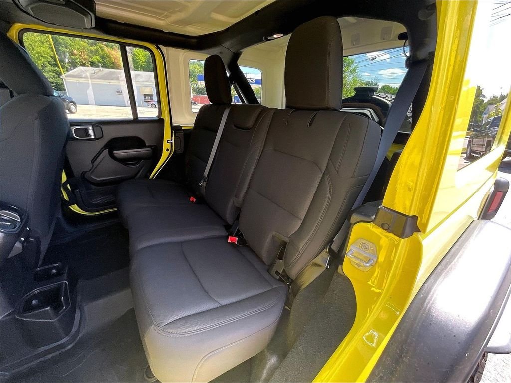 Used 2022 Yellow Jeep Unlimited High Tide image 25