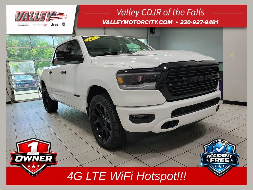 Used 2024 White Ram Laramie image 1