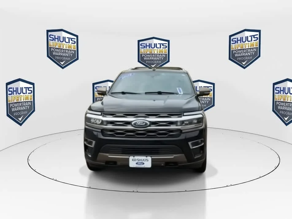 Used 2022 Agate Black Metallic Ford King Ranch image 3