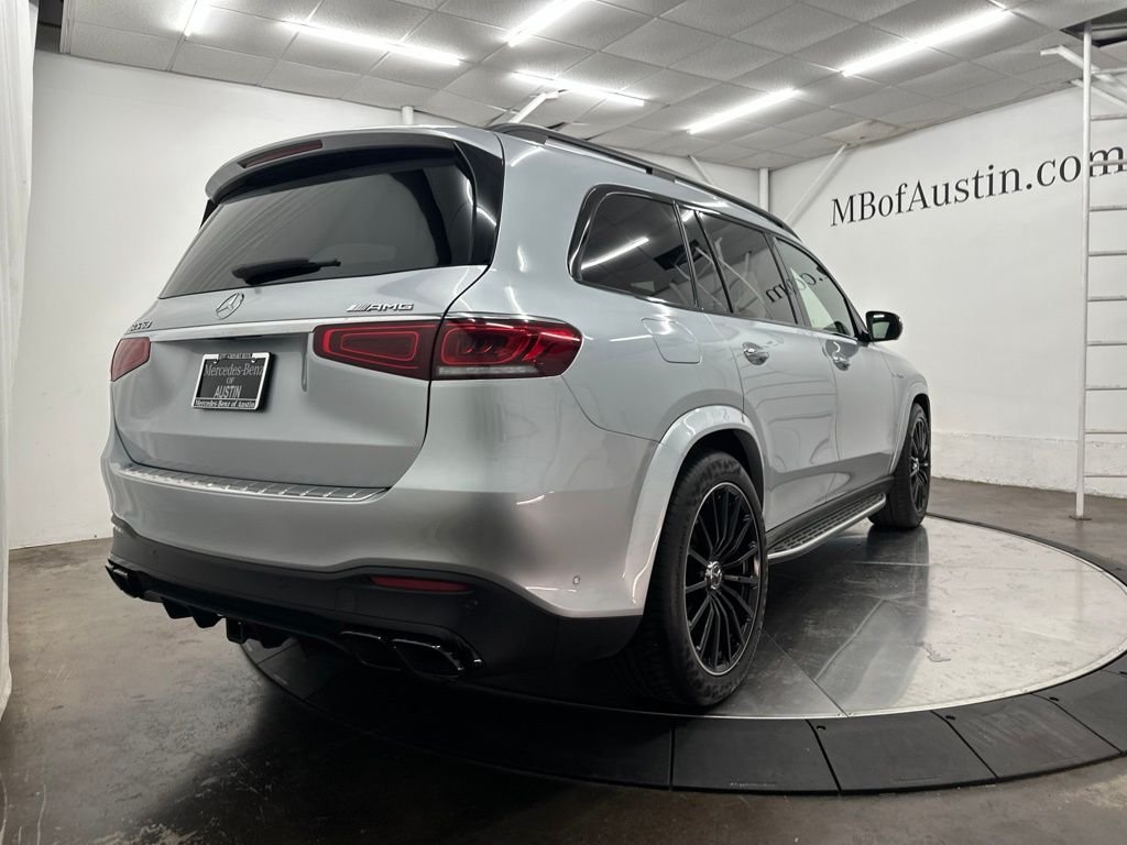 Certified Used 2022 Silver Mercedes-Benz GLS 63 AMG® image 8