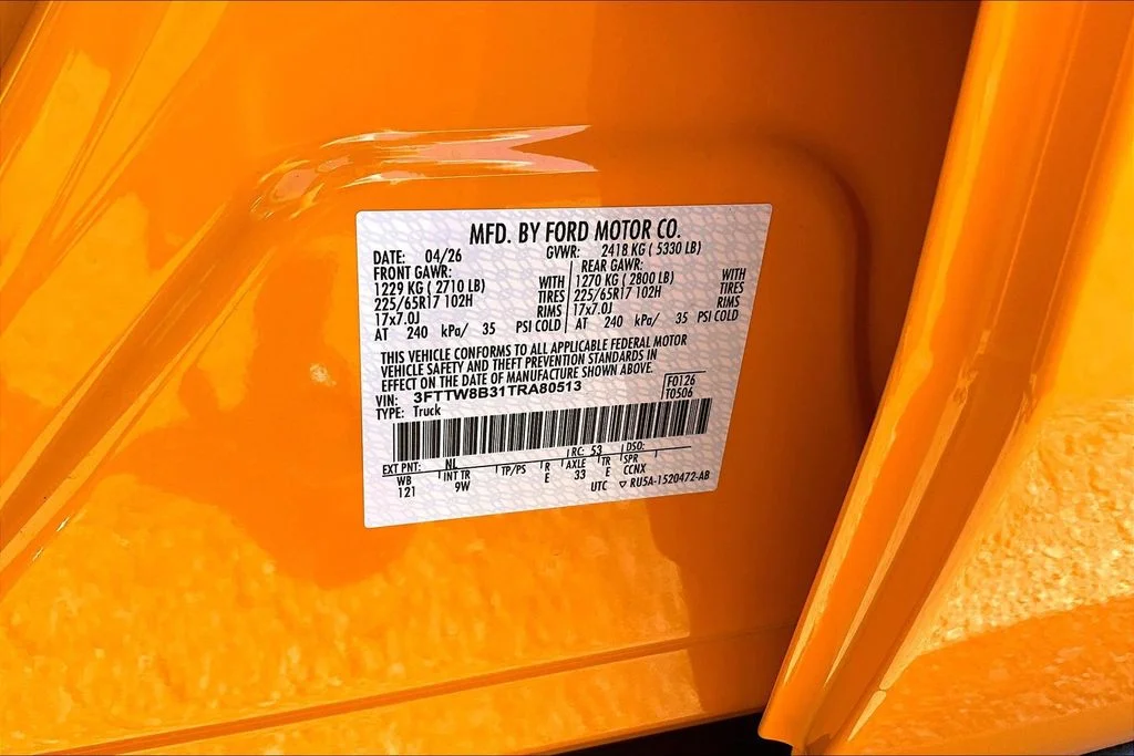 New 2026 Orange Ford XL image 9