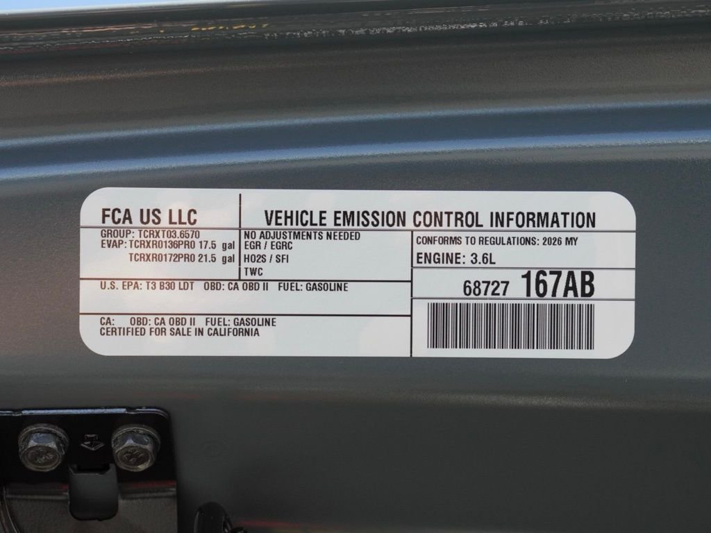 New 2026 Anvil Clear-Coat Exterior Paint Jeep Sport S image 29