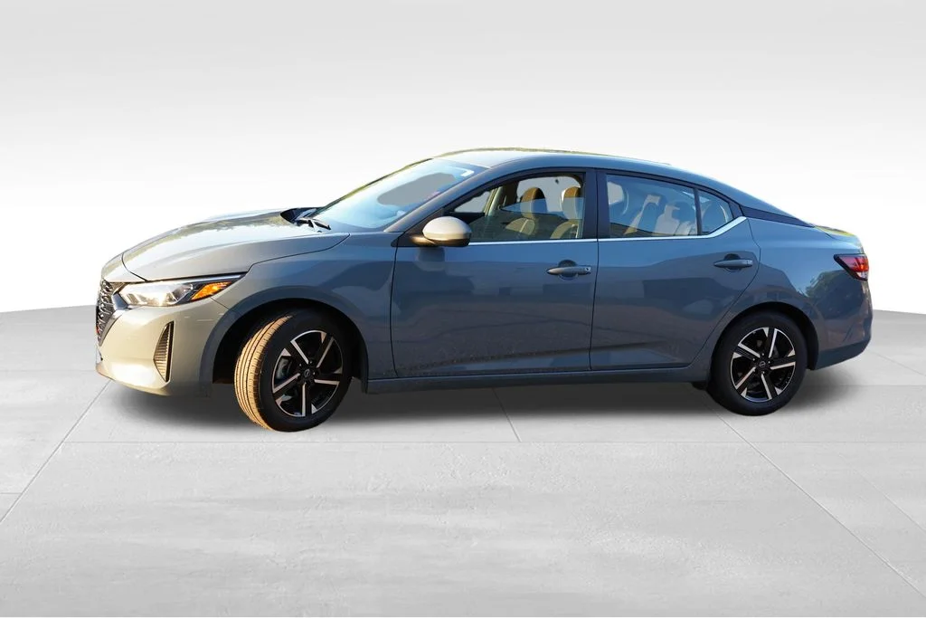 Used 2024 Atlantic Gray Metallic Nissan SV image 10