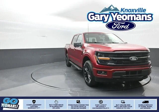 New 2026 Ruby Red Metallic Tinted Clearcoat Ford XLT image 1
