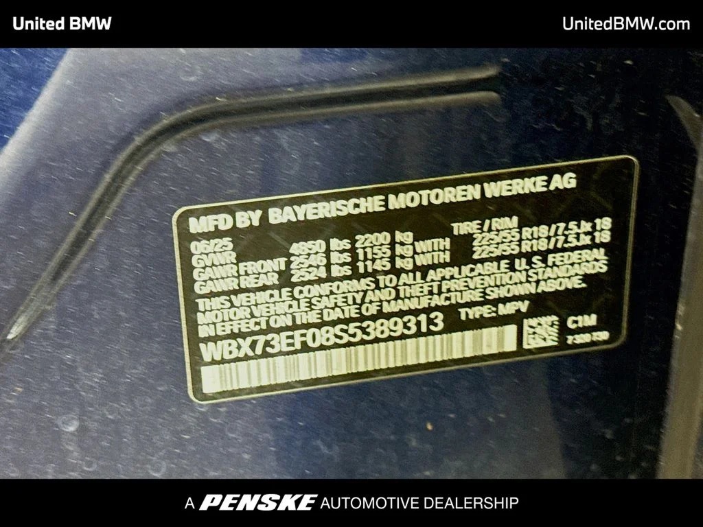 Certified Used 2025 Blue Metallic BMW xDrive28i image 15