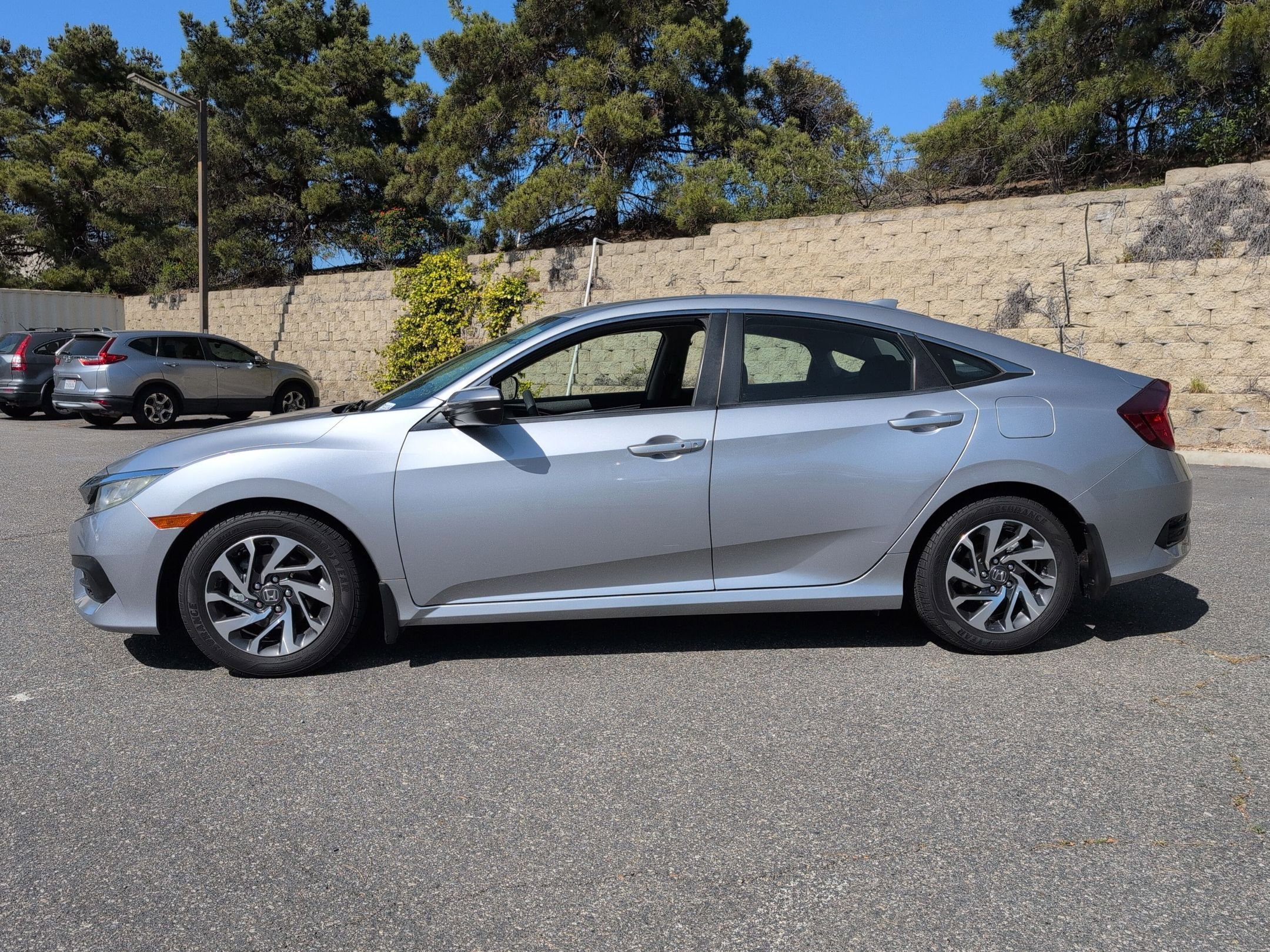 Used 2018 Honda Civic EX with VIN 2HGFC2F73JH502615 for sale in San Juan Capistrano, CA