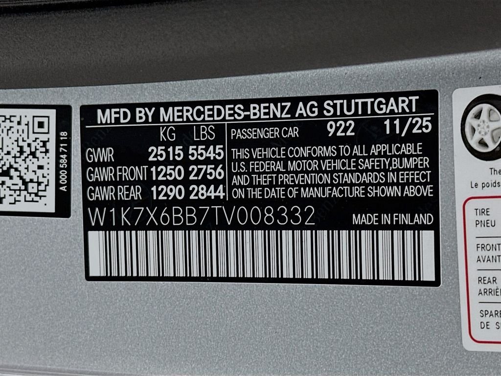 Certified Used 2026 Silver Mercedes-Benz Base image 34