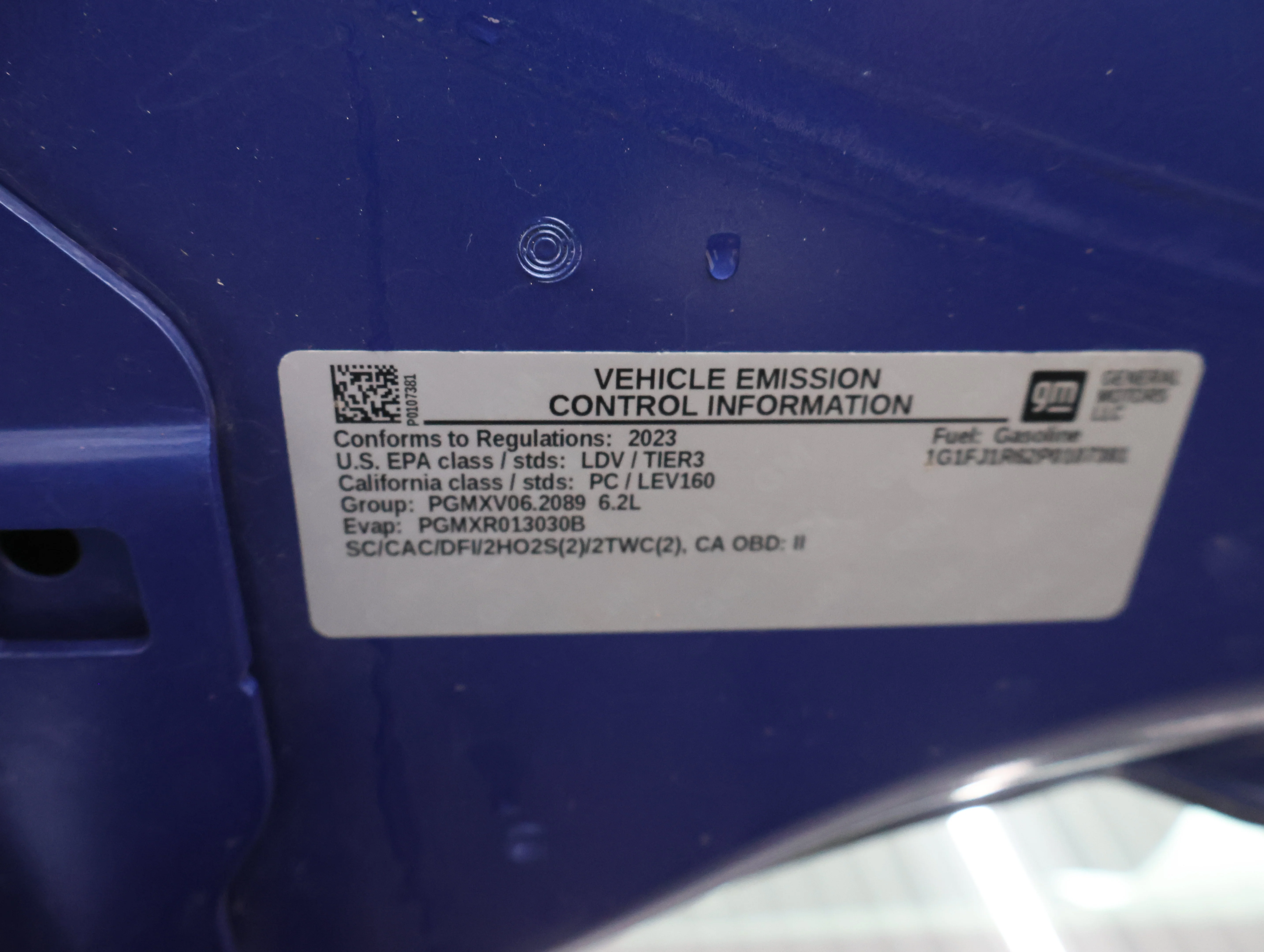 Used 2023 Riverside Blue Metallic Chevrolet ZL1 image 20