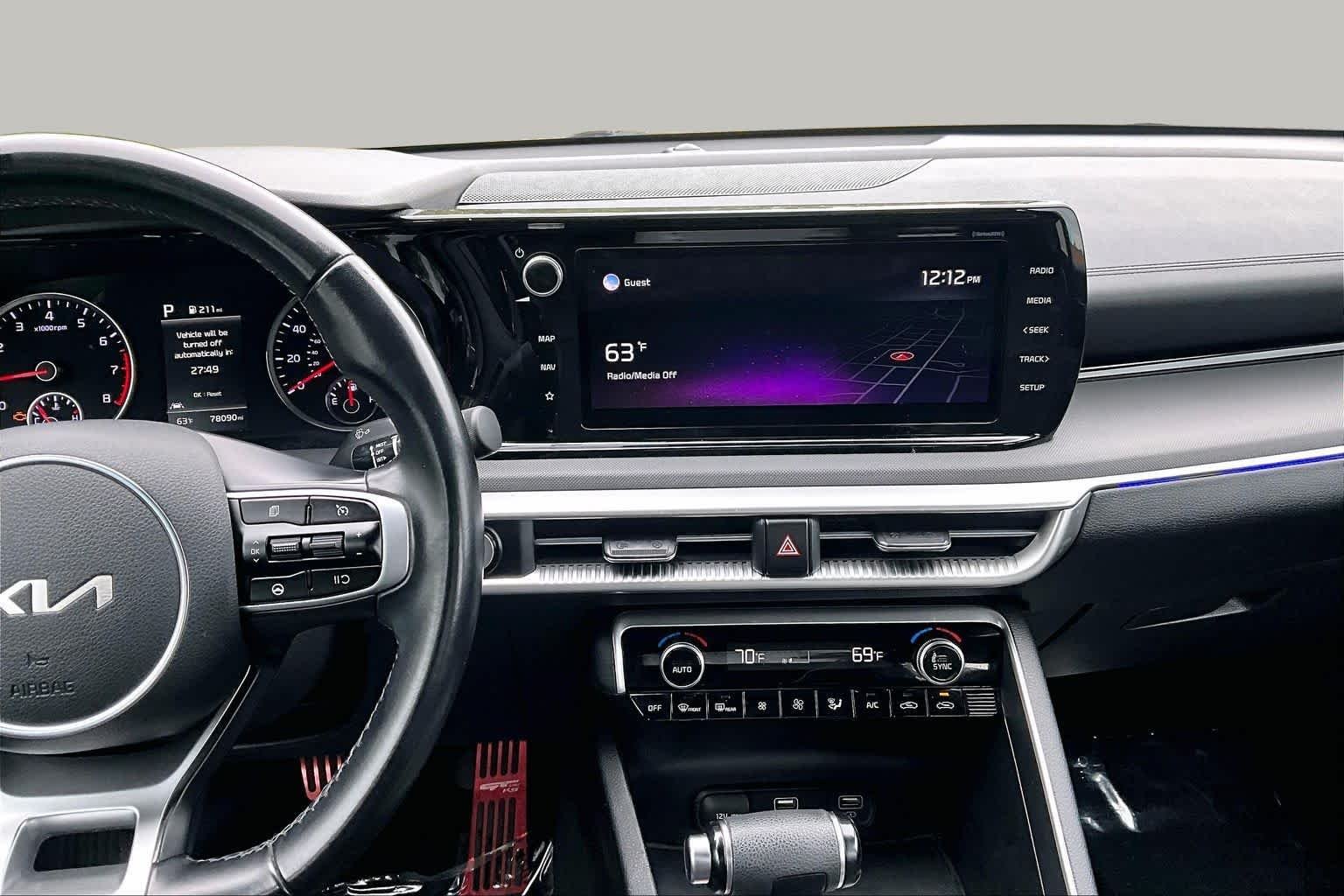 Used 2022 Glacial White Pearl Kia GT-Line image 7