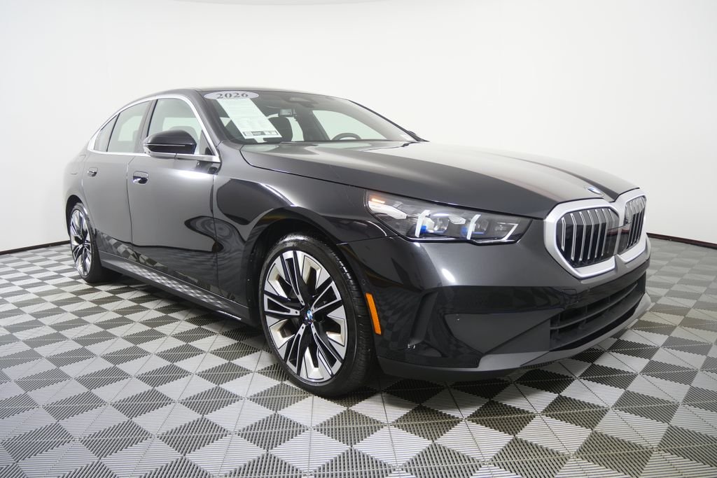 Certified Used 2026 Black Sapphire Metallic BMW 540i xDrive image 3