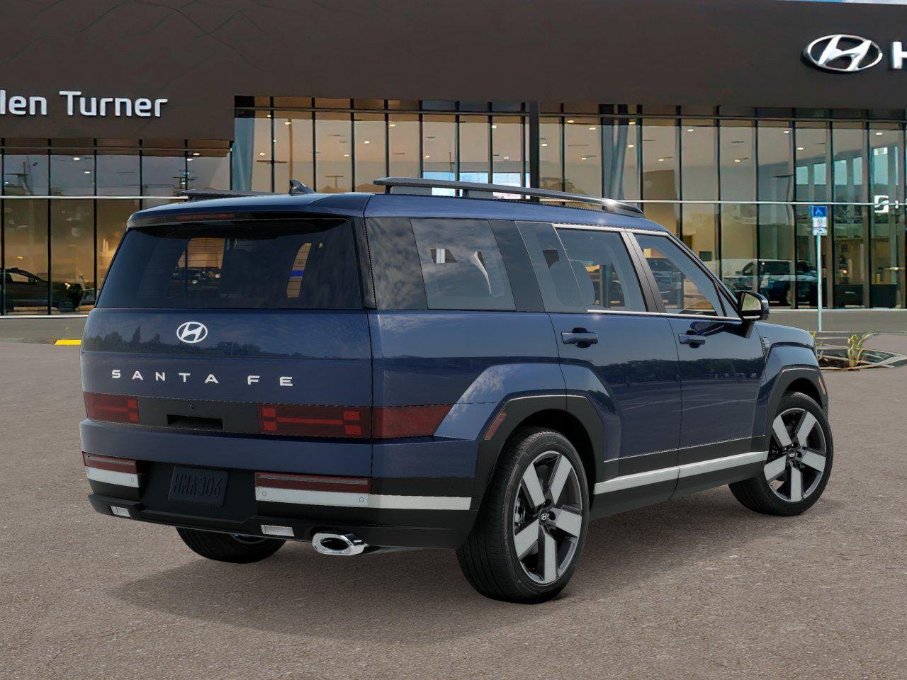 New 2027 Atlantis Blue Hyundai Limited FWD image 4