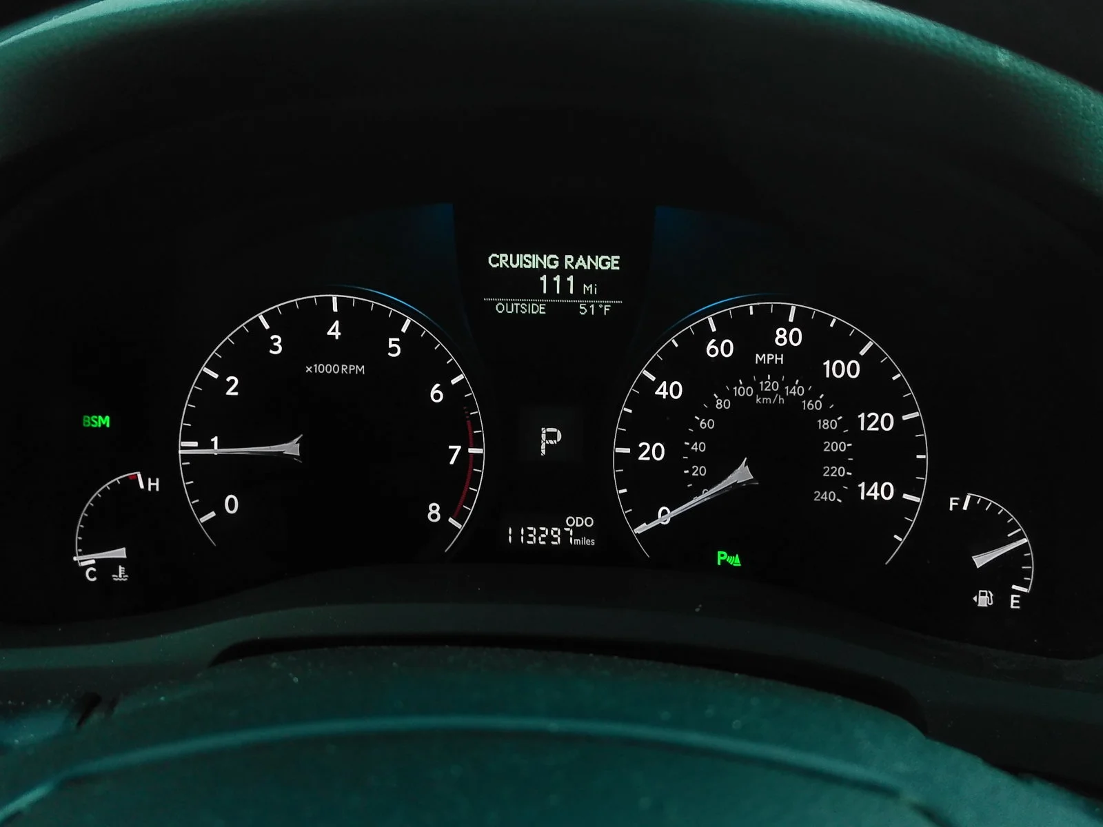 Used 2015 Blue Lexus 350 image 6