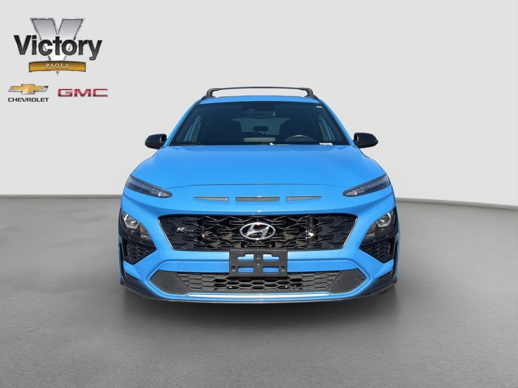 Used 2022 Hyundai Kona N Line with VIN KM8K33A39NU777976 for sale in Kansas City