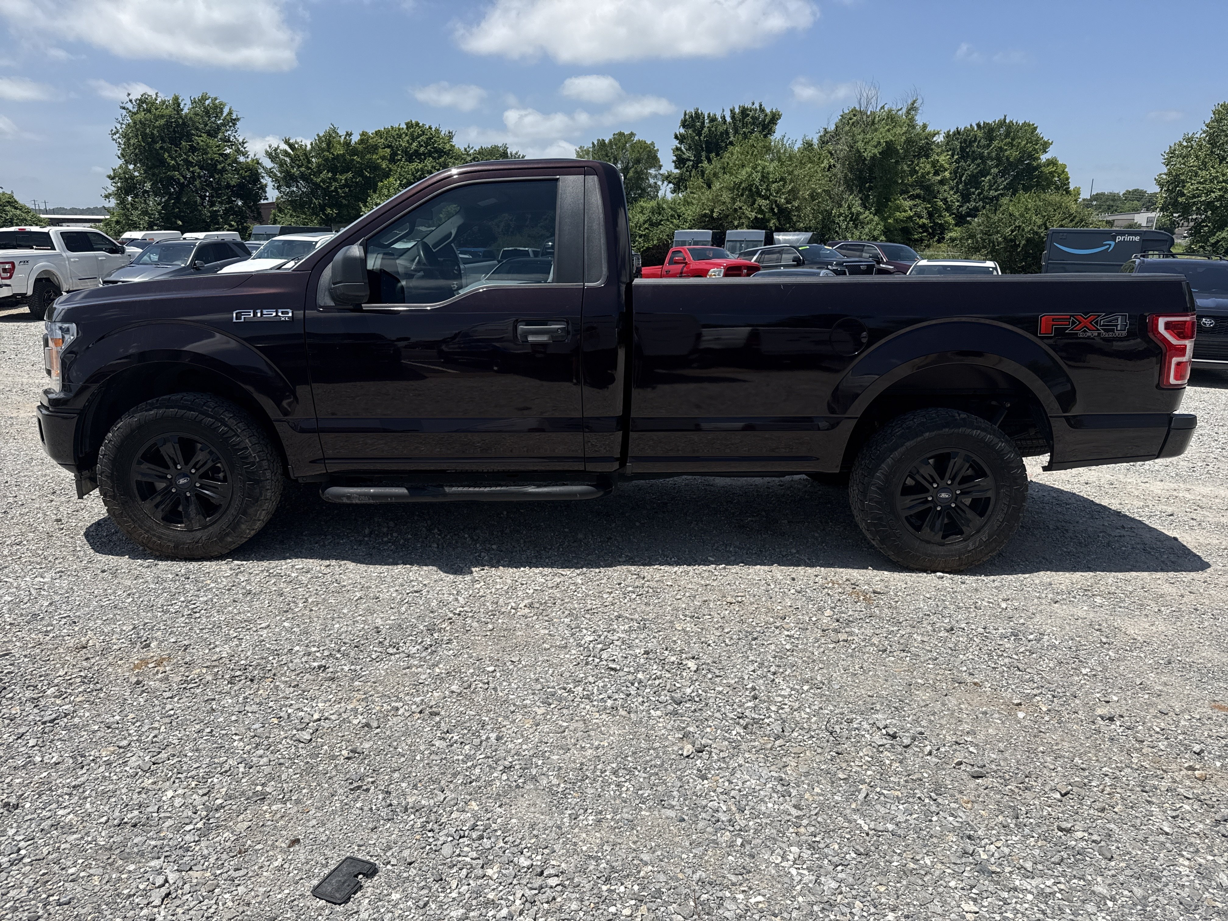 Used 2018 Magma Red Metallic Ford XL 4WD image 3