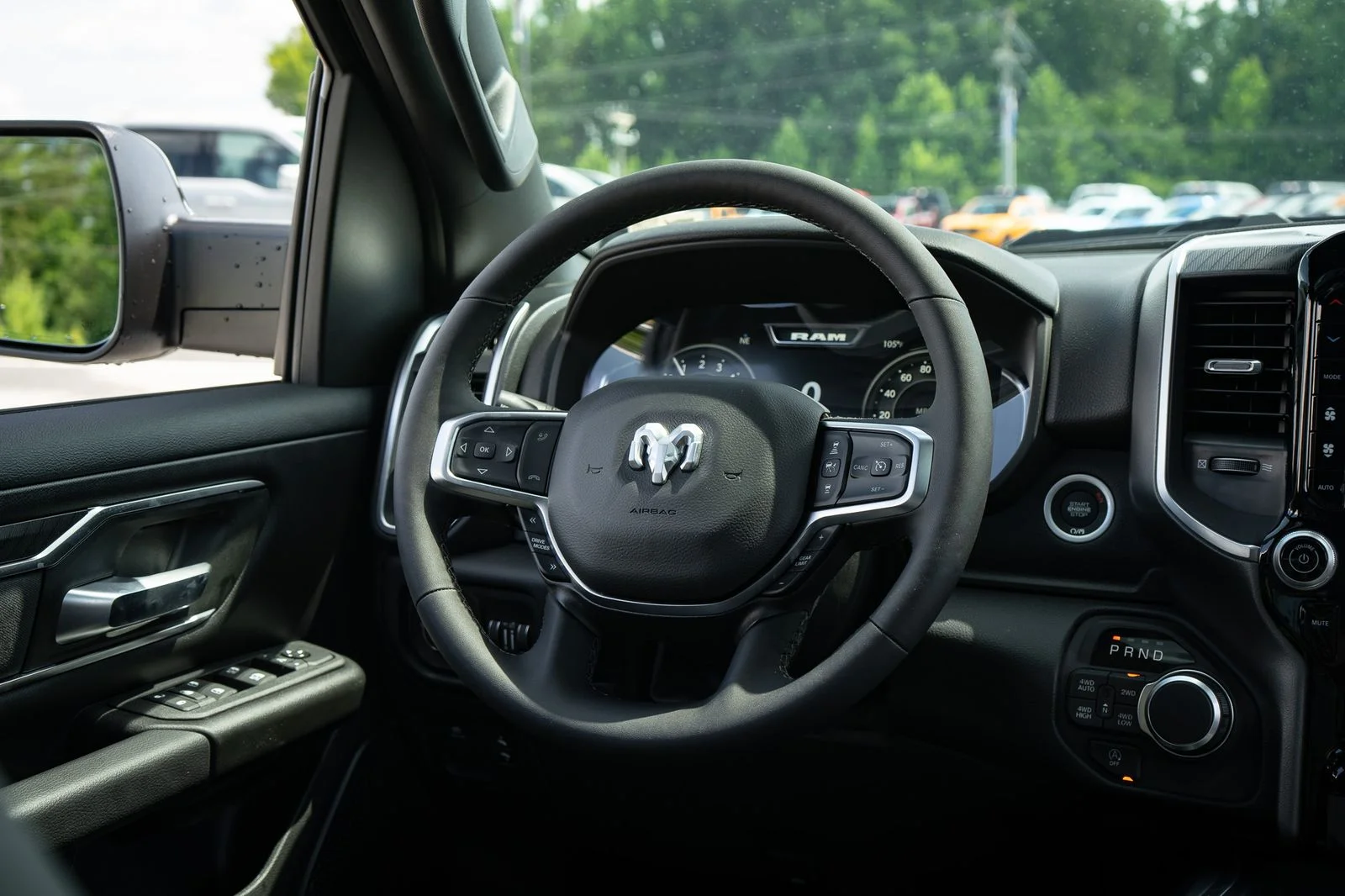 New 2026 Granite Crystal Metallic Clear-Coat Exterior Paint RAM Big Horn with DC 650 Supercharged Package image 44