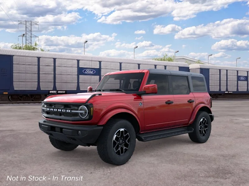 New 2026 Ruby Red Metallic Tinted Clearcoat Ford Outer Banks® image 1