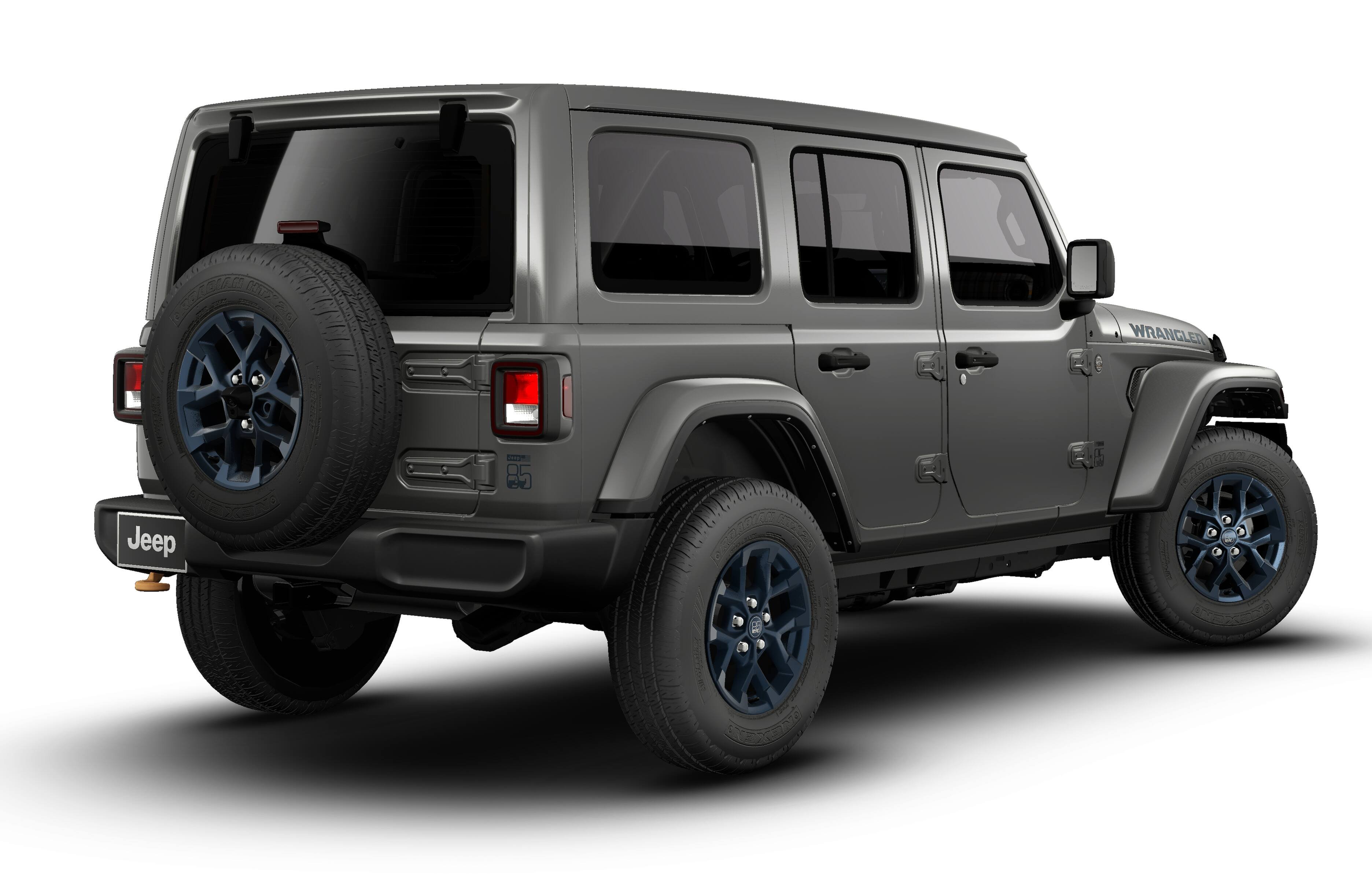 New 2026 Granite Crystal Metallic Clear-Coat Exterior Paint Jeep 85th Anniversary Edition image 14