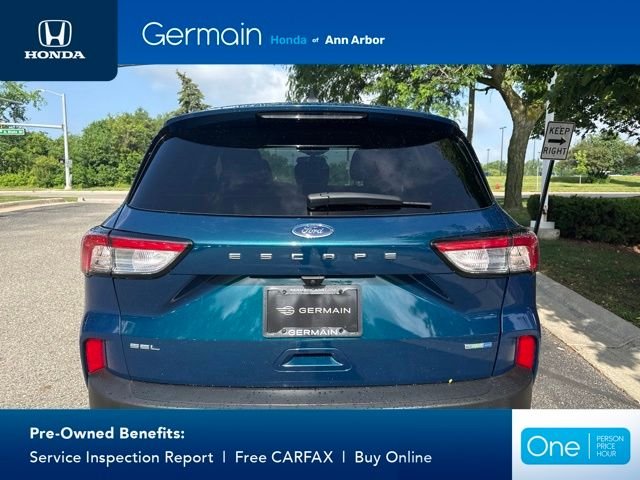 Used 2020 Green Metallic Ford SEL image 9