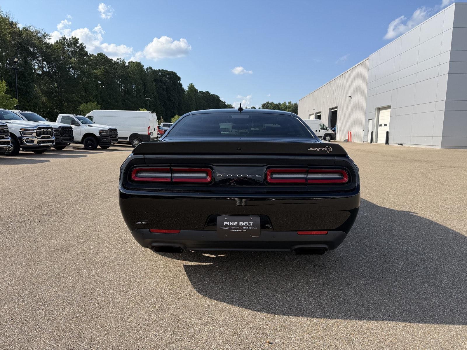 Used 2017 Pitch Black Clearcoat Dodge SRT Hellcat image 5