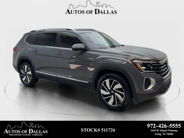 2025 Volkswagen Atlas 2.0T SEL NAV,CAM,PANO,HTD STS,BLIND SPOT,3RD ROW