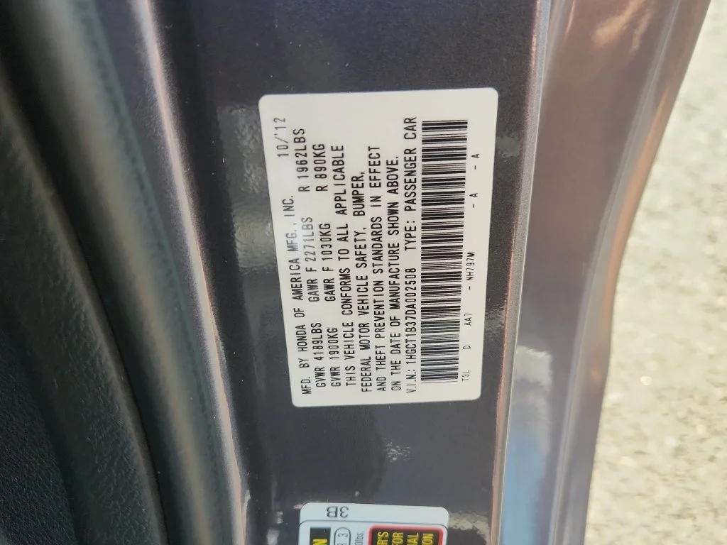 Used 2013 Gray Honda LX-S image 15