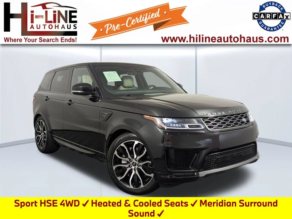 Used 2022 Black Land Rover HSE Silver Edition image 1