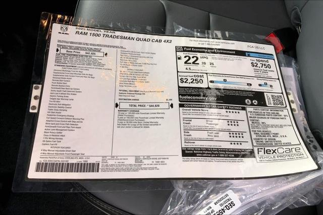 New 2026 Bright White Clear-Coat Exterior Paint RAM TRADESMAN image 19