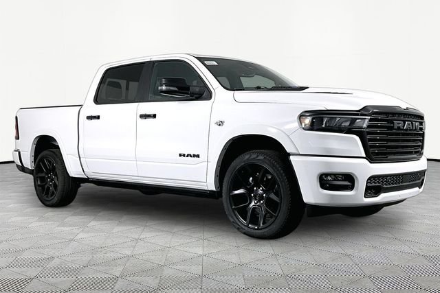 New 2026 Bright White Clear-Coat Exterior Paint RAM Laramie image 2