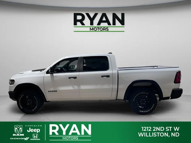New 2026 Bright White Clear-Coat Exterior Paint RAM Rebel image 6