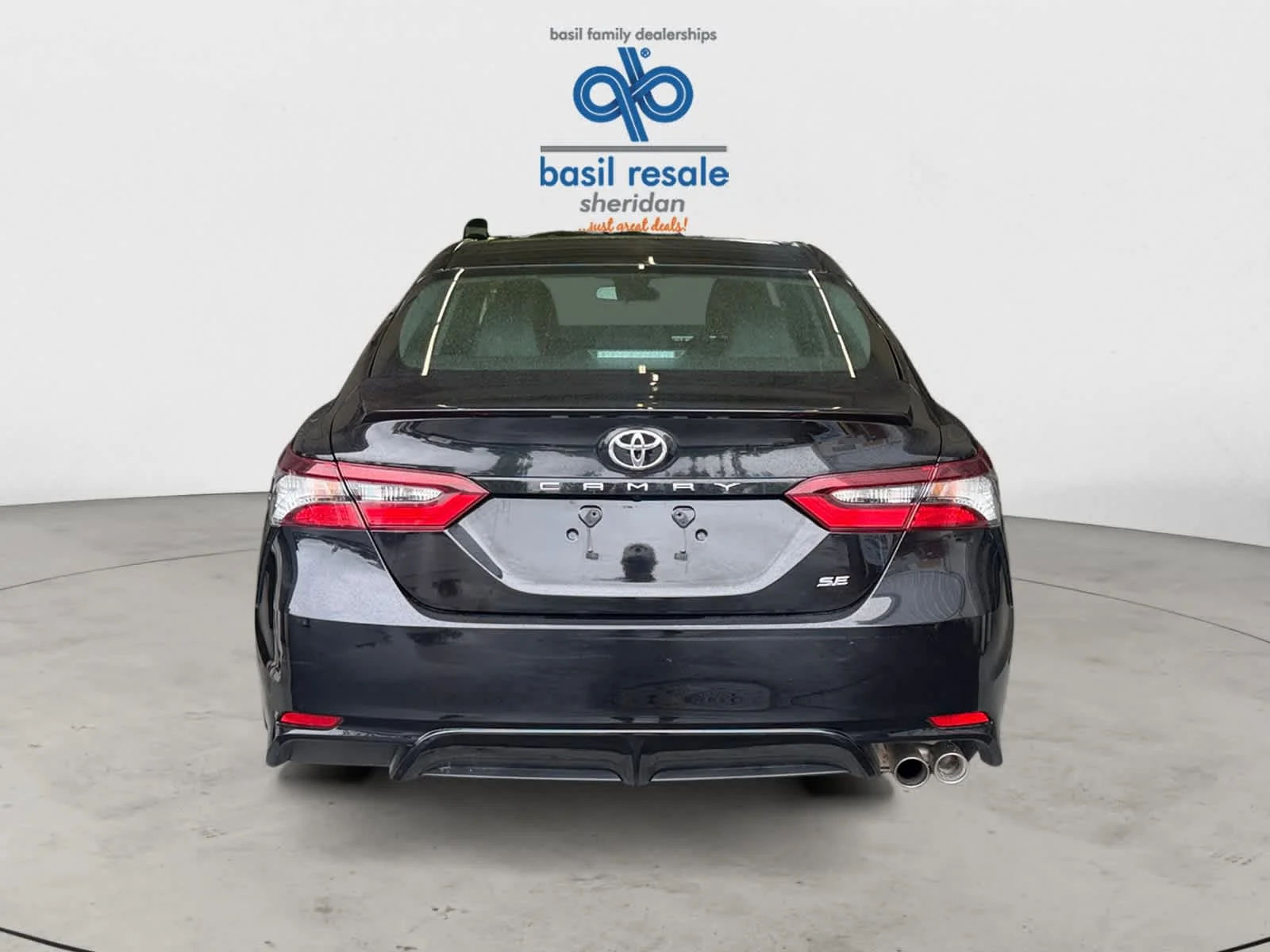 Used 2024 Midnight Black Metallic Toyota SE image 5